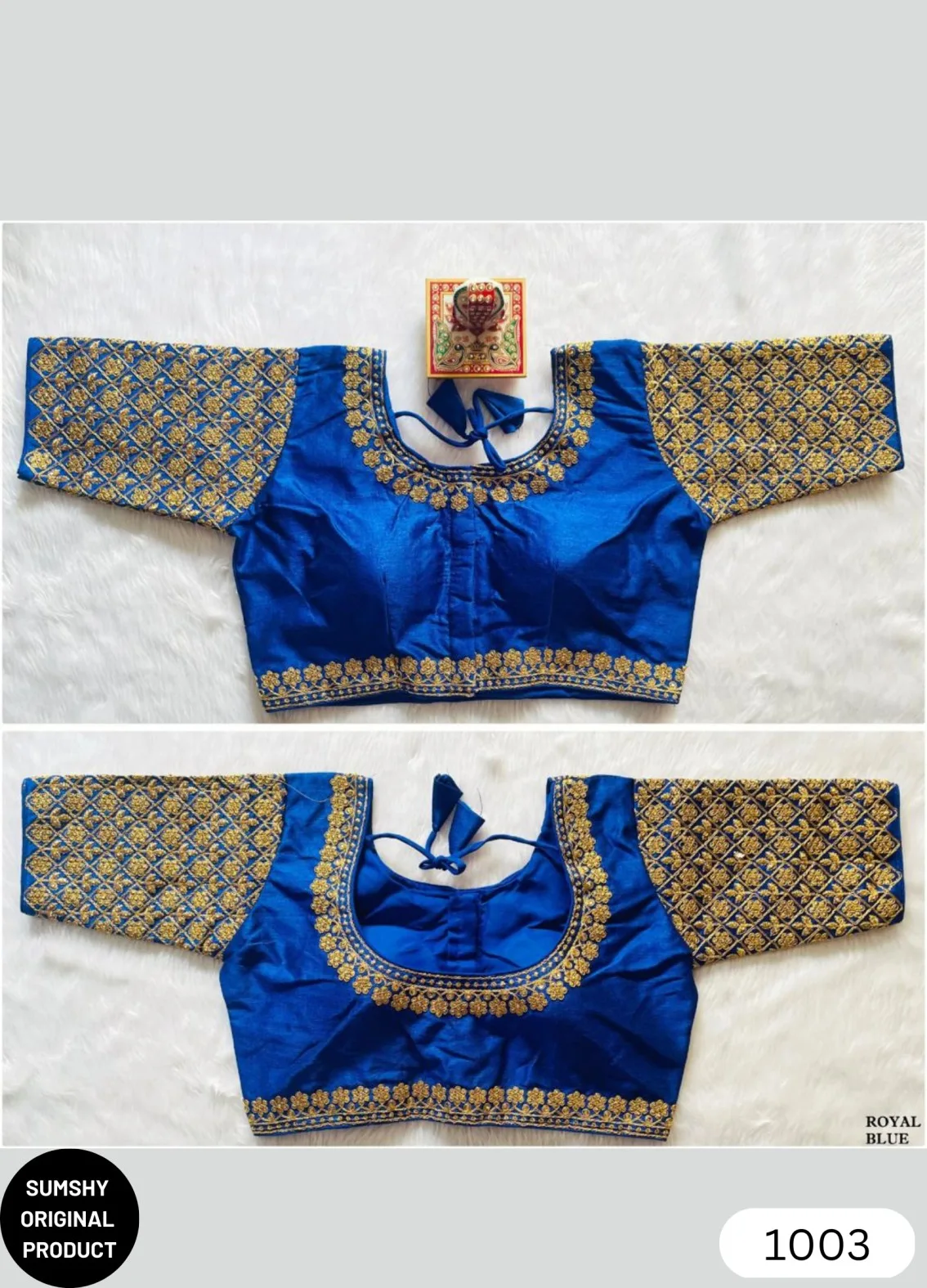 Buy Sumshy Designer Heavy Zari Work Wedding Wear Blouse Set to Set ...