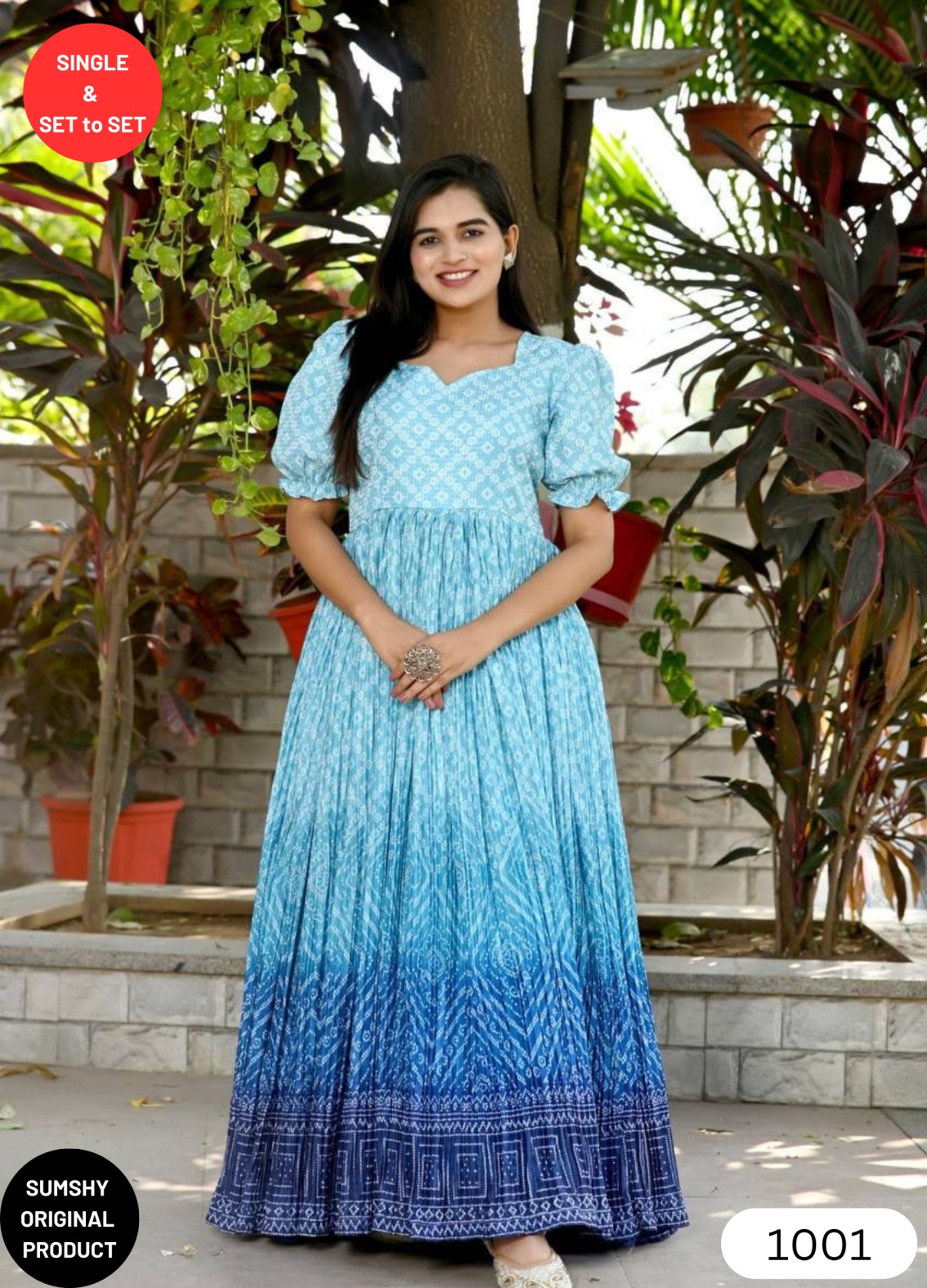 Buy Rangreja Gown Set by SAHIL KOCHHAR at Ogaan Online Shopping Site