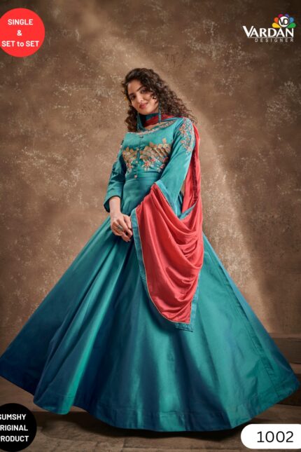 Starlink Sehnaaz 2 Heavy Festive Wear Wholesale Gown Catalog | Festival  wear, Gowns, Party wear gown