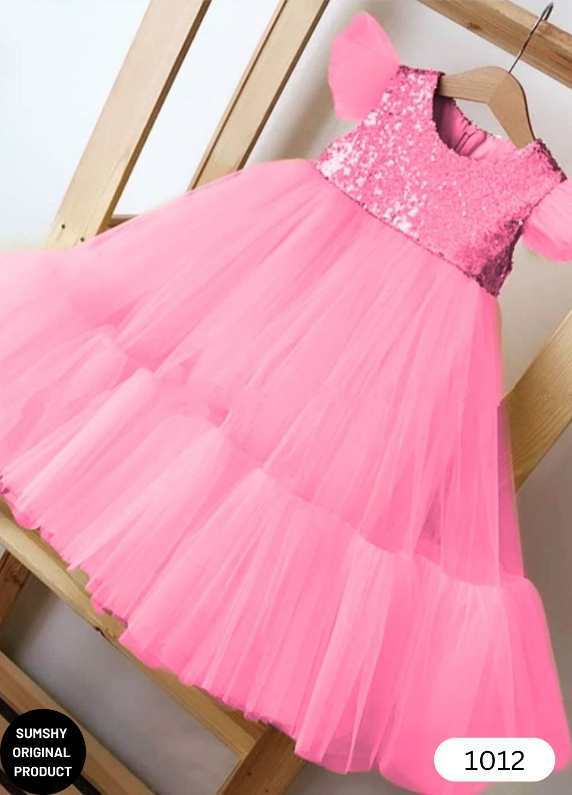 Net Girl Kids Designer Gown TBMR23-16MG at Rs 599 in Faridabad | ID:  2851693563755
