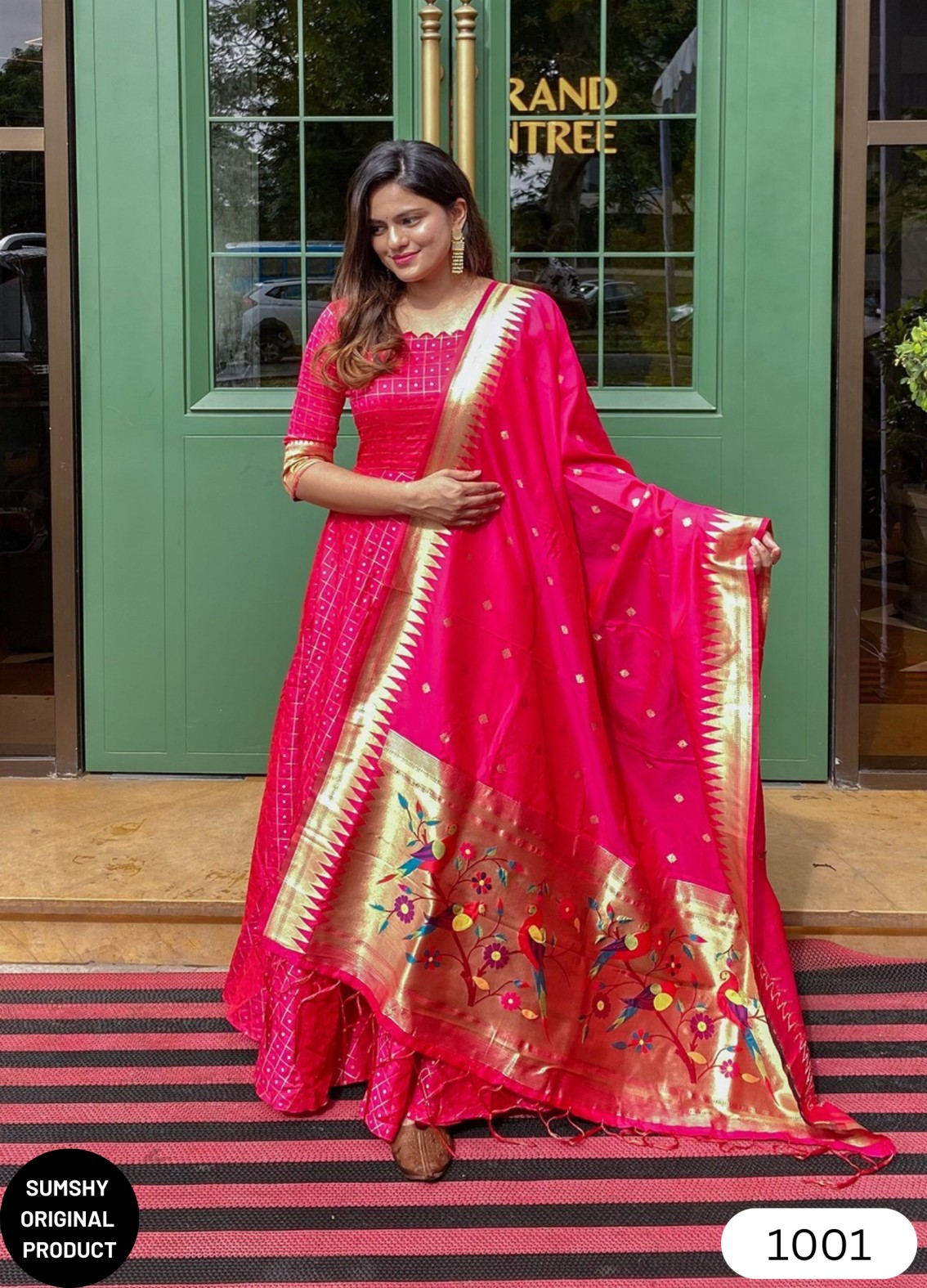 Kedar Fab Women Gown Dupatta Set - Buy Kedar Fab Women Gown Dupatta Set  Online at Best Prices in India | Flipkart.com