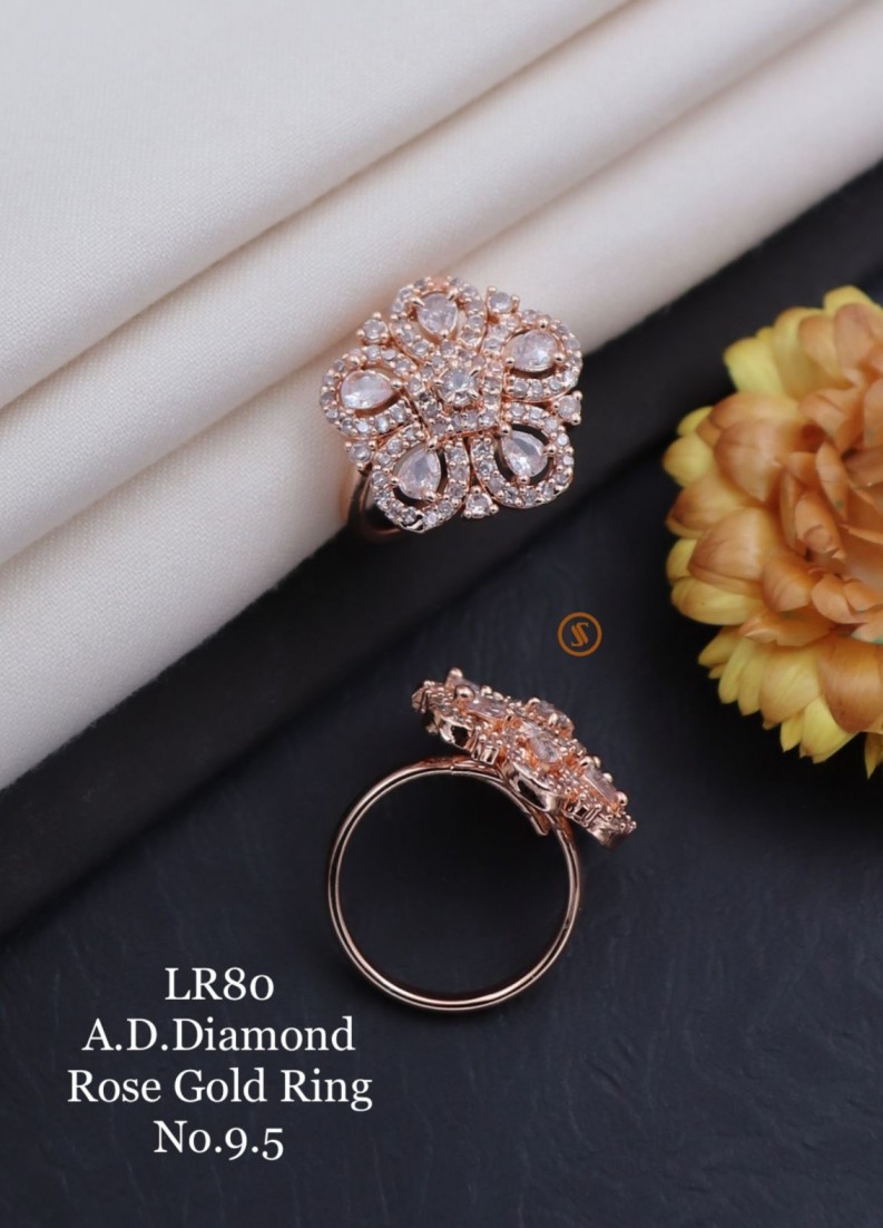 Buy 18k diamond fancy ring 148dg9094 Online from VaibHav Jewellers