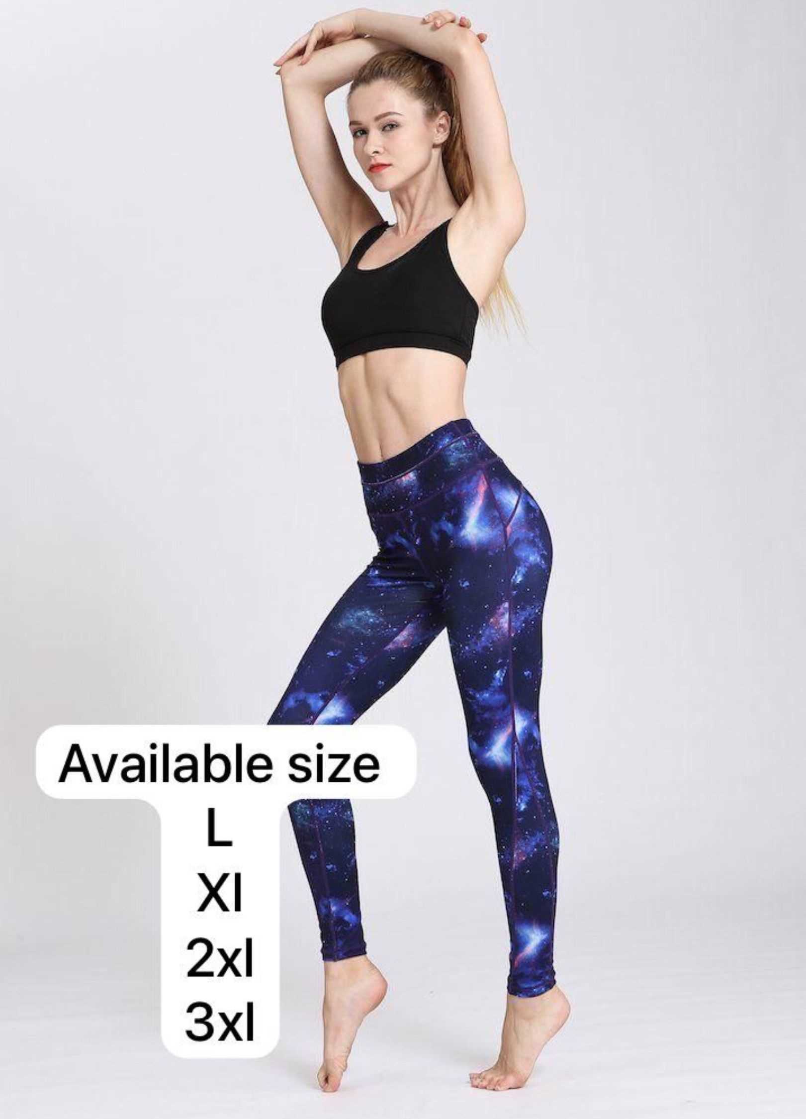 Unicorn Galaxy Leggings | Fitness Yoga Pants