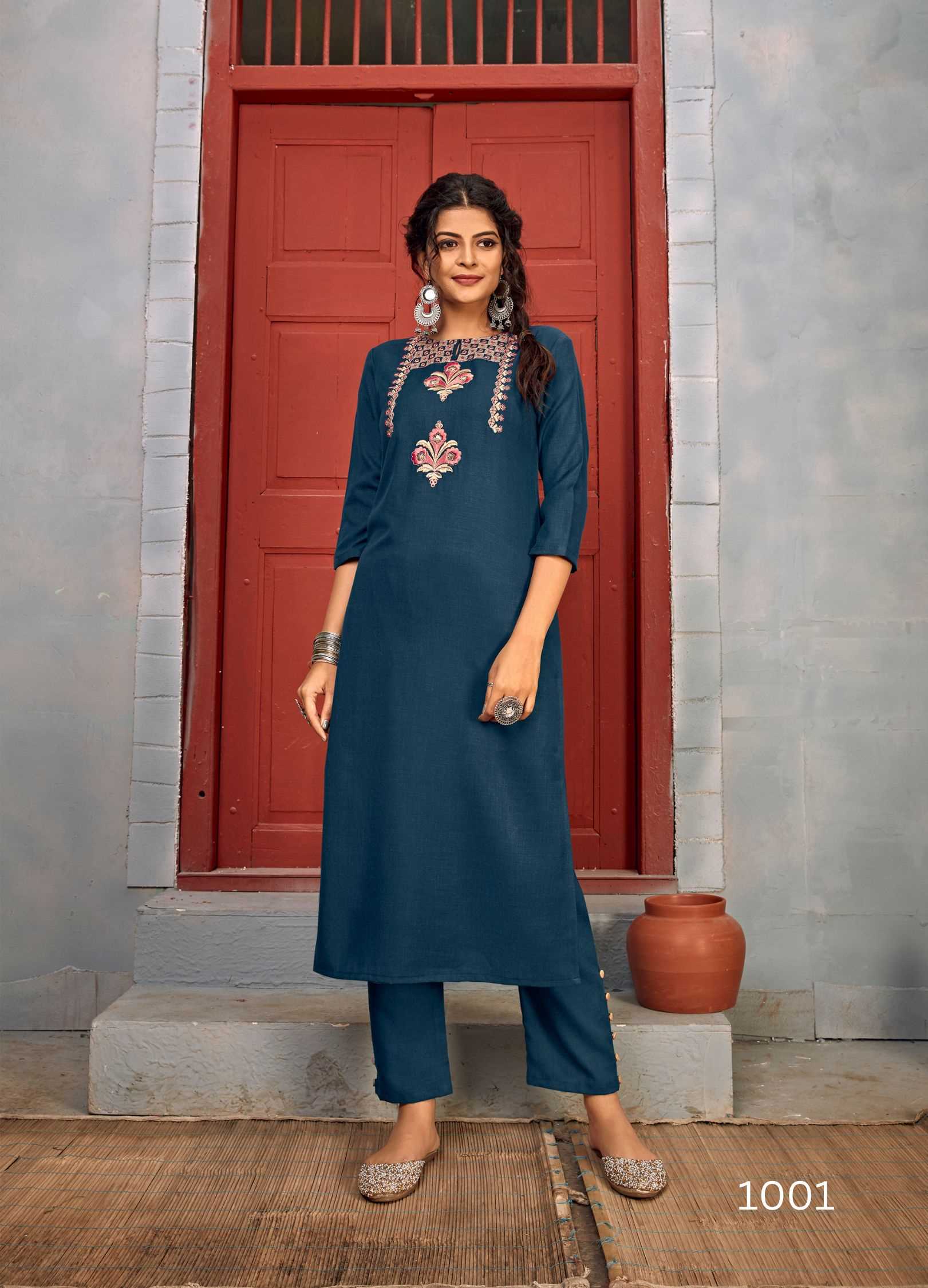 Hetvi Fashion Launched Jhumka Jam Satin With Palin Work Fancy Designer  Kurtis Wholesale Dealer Surat