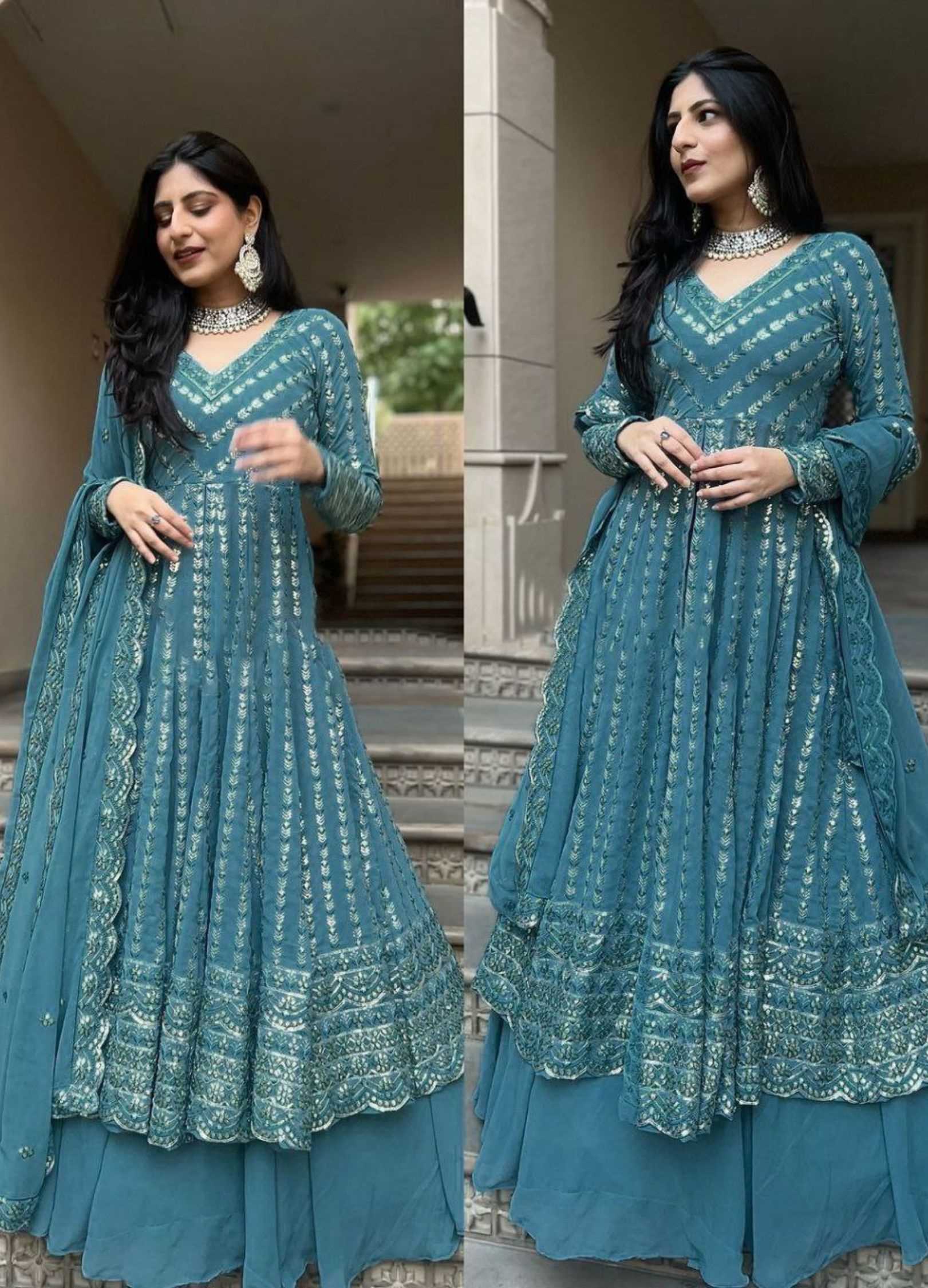 Exclusive Designer Wedding Wear Lehenga Choli for trandy girls - Aazuri