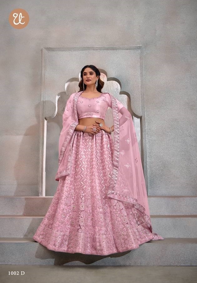Threadthrill Eeva Vol 2 Net Embroidery Wedding Lehenga Choli 2025