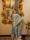 WMN 7114 Tissue Shimmer Party Wear Saree 2025