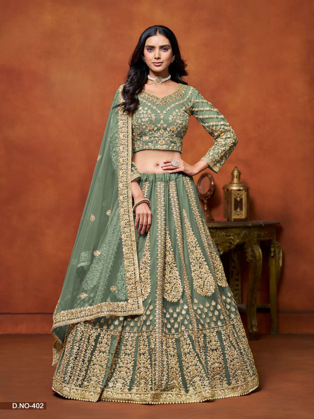 Mehvish Vol 4 Net with Art Silk Embroidery Lehenga Choli 2025