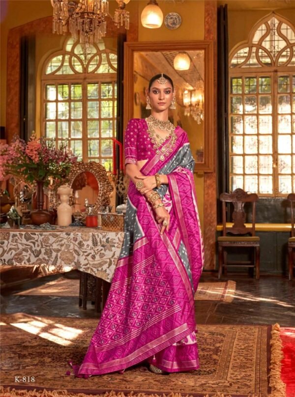 Kreshva Palav Patola Silk Designer Saree 2025