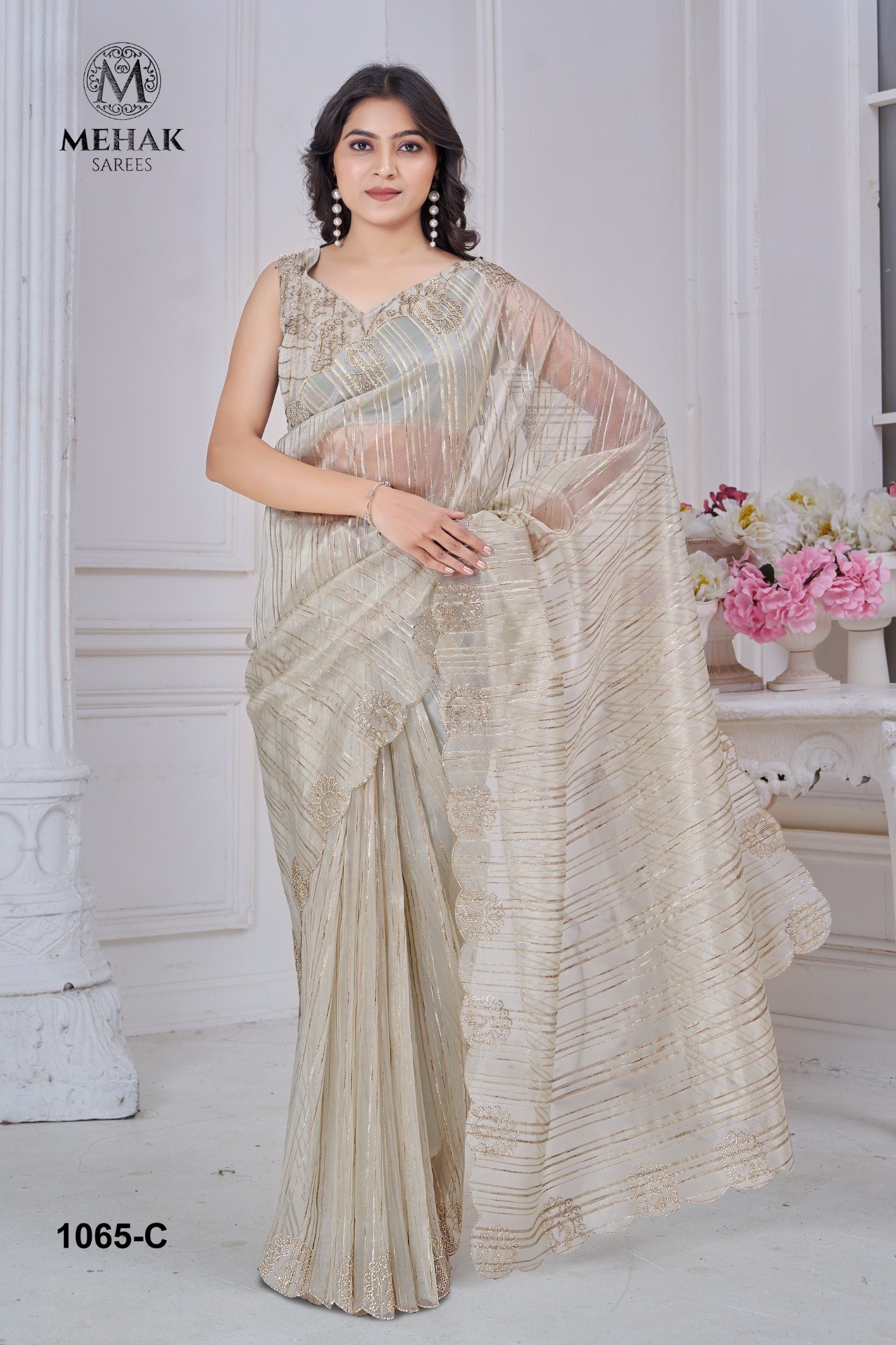 Mehak 1065 Pure Pure Jacquard Wedding Wear Saree 2025