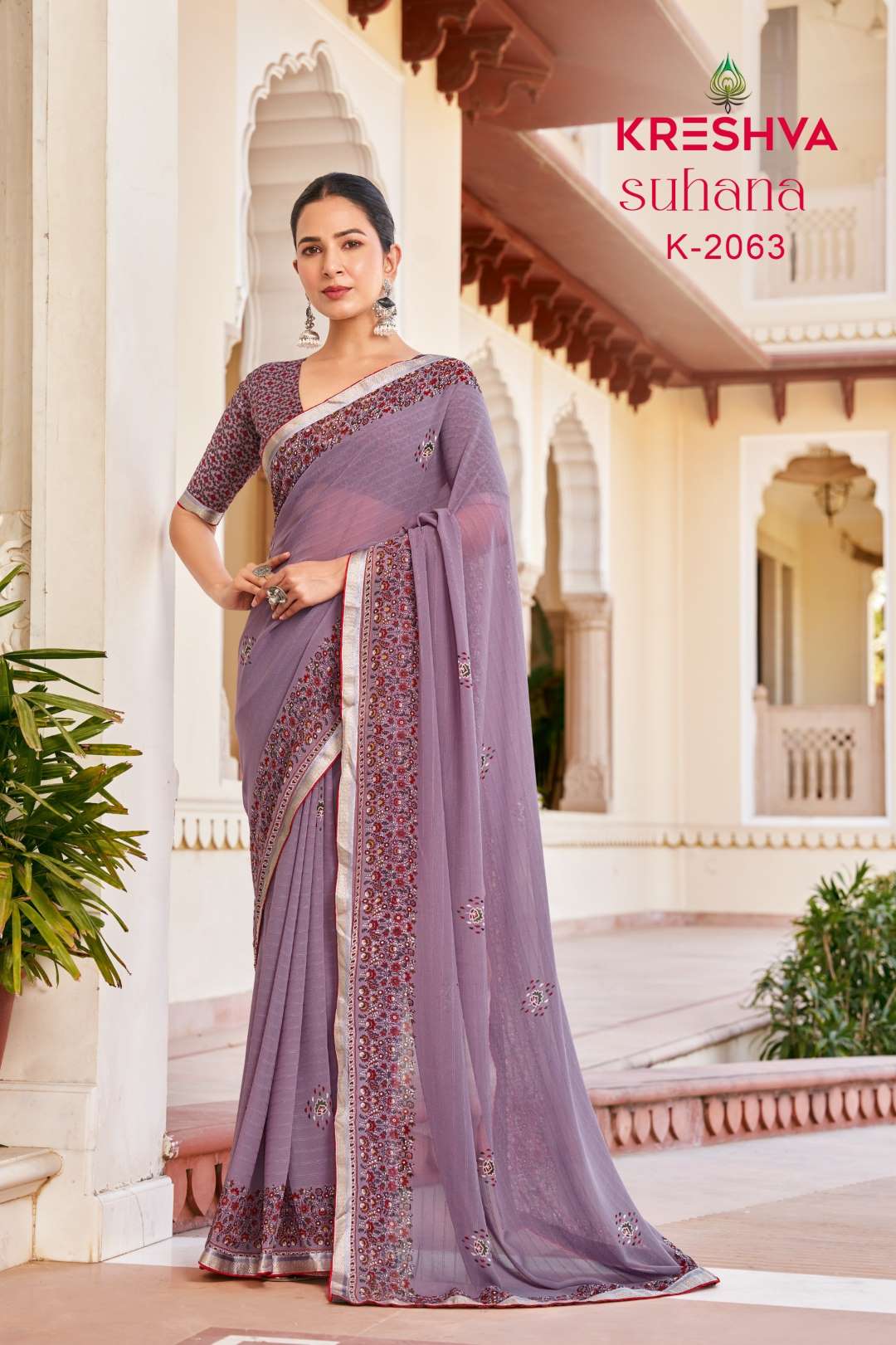 Kreshva Suhana Dani Georgette Printed Saree