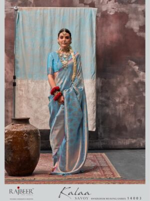 Rajbeer Kalaa Savoy Cultural Celebration Wear Saree 3