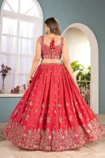 DKT 5131 Chinon Lehenga Choli Wedding Collection - Image 3