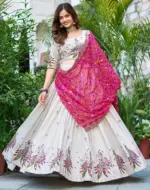 FFD Peacock Chinon Lehenga Choli Collection