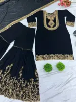 Sabina 5242 Georgette Gharara Pakistani Readymade Collection