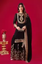 Sabina 5242 Georgette Gharara Pakistani Readymade Collection - Image 2