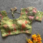 Ruhi Vol 67 Organza Printed Blouse Festive Collection - Image 3