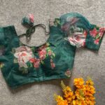 Ruhi Vol 67 Organza Printed Blouse Festive Collection - Image 12