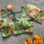 Ruhi Vol 67 Organza Printed Blouse Festive Collection - Image 13