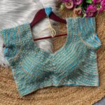 Ruhi Vol 69 Pure Silk Handwork Designer Blouse Collection - Image 7