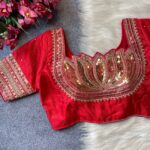 Ruhi Vol 71 Heavy Milan Silk Desgine Bridal Wedding Blouse - Image 11