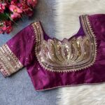 Ruhi Vol 71 Heavy Milan Silk Desgine Bridal Wedding Blouse - Image 12
