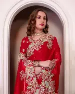 CKS 0306 Zimmy Choo Embroidery Wedding Saree