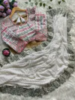 CKS YASHVI Mirror Work Georgette Designer Saree - Image 5