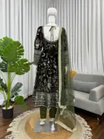 Deepika 5943 Viscos Velvet Festival Readymade Dress Below 2000 - Image 2