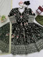 Deepika 5943 Viscos Velvet Festival Readymade Dress Below 2000 - Image 3