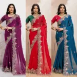 Kiara Disha 1 Soft Space Silk Party Wear Saree - Image 4