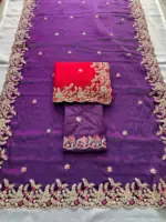 Kiara Disha 2 Soft Space Silk Party Wear Saree Wholesale - Image 3