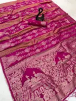 Laxmi 954 Tissue Georgette Silk Festival Wear Saree