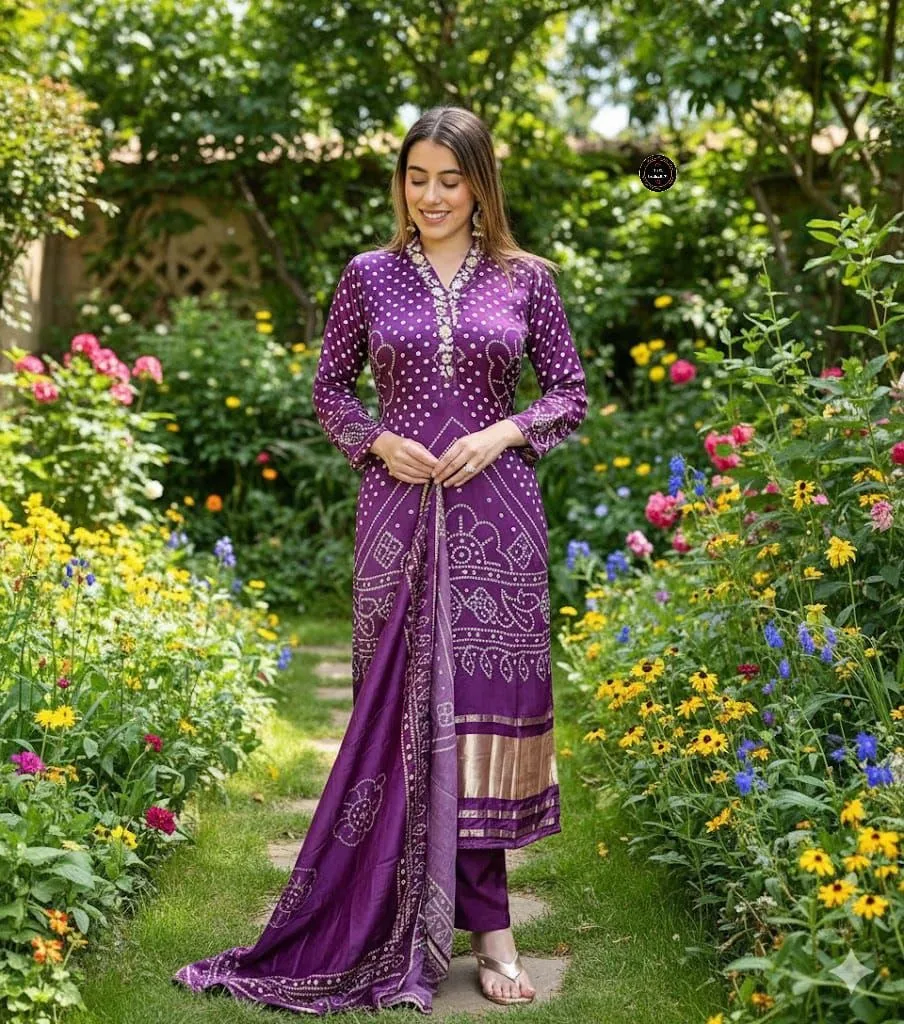 Laxmy Vol 11 Viscose Badhani Printed Readymade Dress Collection Laxmy Vol 11 Viscose Badhani Printed Readymade Dress Collection - Image 1