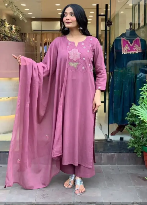 Laxmy Vol 14 Cotton Kurti Pent And Dupatta Collection