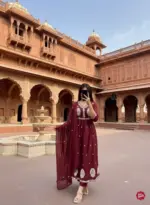 Laxmy Vol 16 Cotton Anarkali Kurti Pent With Dupatta - Image 6