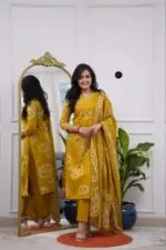 Laxmy Vol 20 Chanderi Cotton Kurti Pent With Dupatta Below 1000 - Image 4