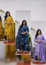 Laxmy Vol 20 Chanderi Cotton Kurti Pent With Dupatta Below 1000 - Image 7