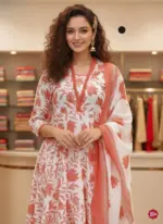 Laxmy Vol 25 Cotton Slub Printed Anarkali Suit Collection - Image 3