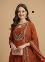 Laxmy Vol 31 Cp Vichitra Silk Readymade Dress Fastival Collection - Image 3