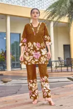 Lila 128 Pure Cotton Printed Co Ord Set Collection - Image 7