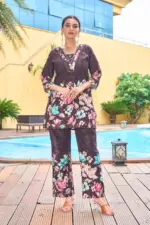 Lila 128 Pure Cotton Printed Co Ord Set Collection - Image 4