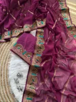MHV Apasara Pure Georgett Saree Festive Collection