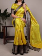 WMN 7909 Rumali Silk Festival Wear Saree Below 1000 - Image 2