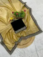 RC1 6034 Soft Twill Net Saree Collection Below 1500 - Image 5