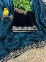 RC1 6034 Soft Twill Net Saree Collection Below 1500 - Image 6