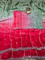 RC1 Vol 82 Space Silk Saree With Original Beeds Work - Image 2