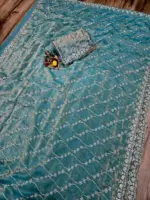 RC1 Vol 84 Fendy Sattin Saree Collection Below 1500 - Image 2