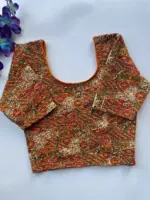 Ruhi Vol 63 Stretchable Cotton Kalamkari Printed Blouse