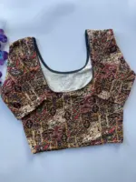 Ruhi Vol 63 Stretchable Cotton Kalamkari Printed Blouse - Image 7